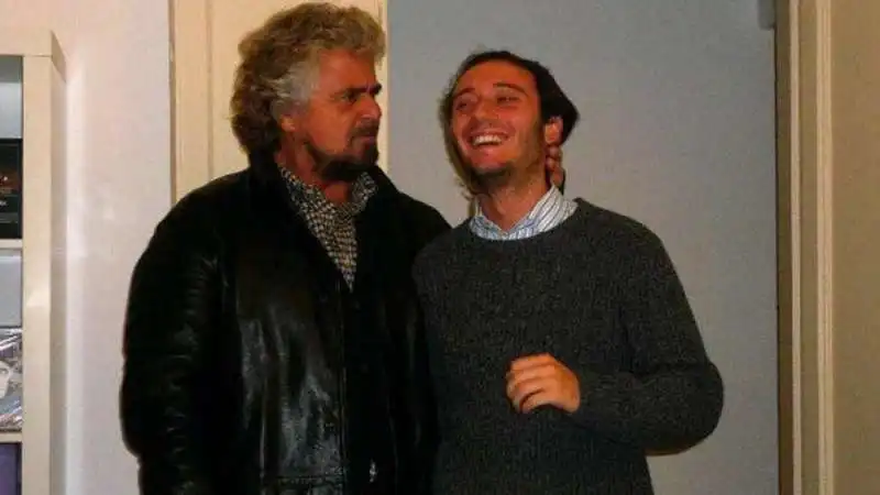 BEPPE GRILLO E MARCO CANESTRARI 