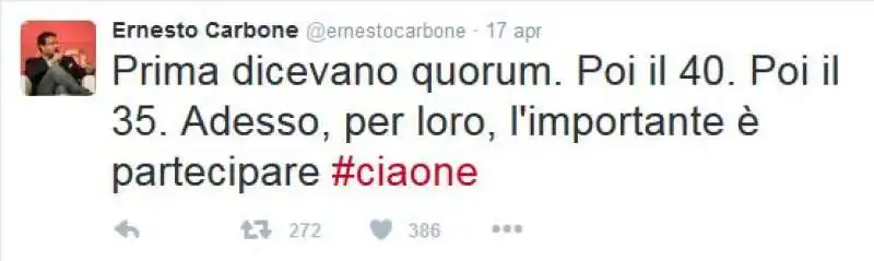 CARBONE CIAONE