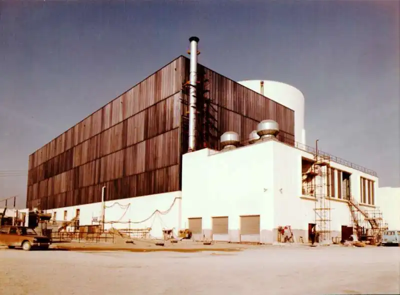 centrale caorso ottobre 1975 