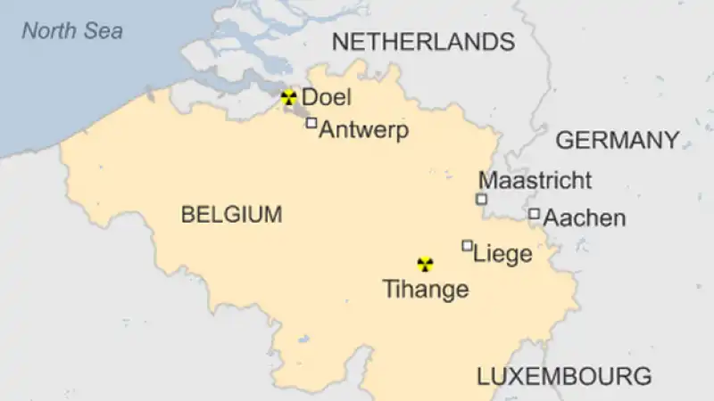 centrali nucleari belgio