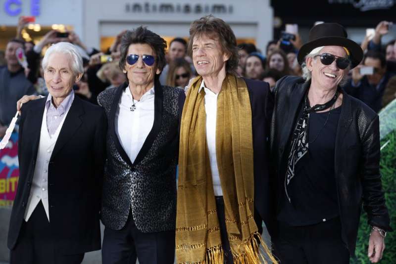 charlie watts ronnie wood mick jagger e keith richards