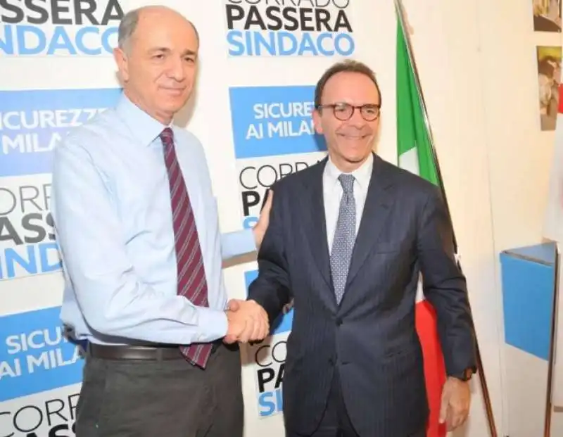 CORRADO PASSERA E STEFANO PARISI 