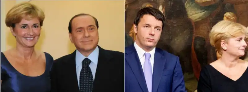 GUIDI RENZI BERLUSCONI