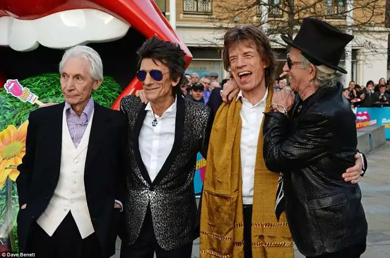 i rolling stones alla saatchi gallery