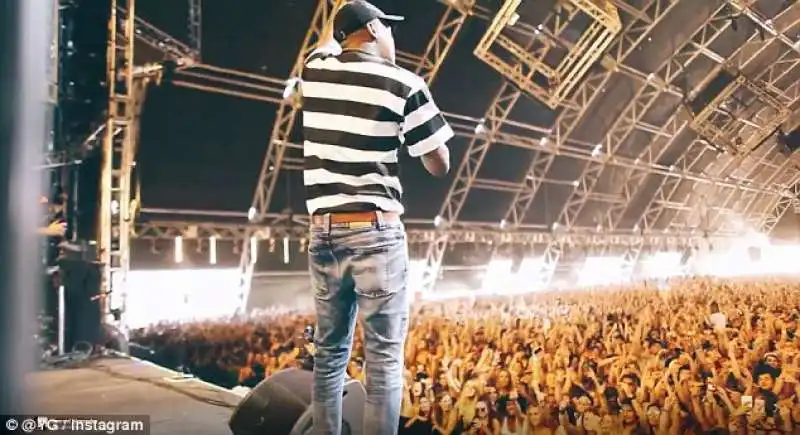 il rapper yg canta fuck donald trump a coachella