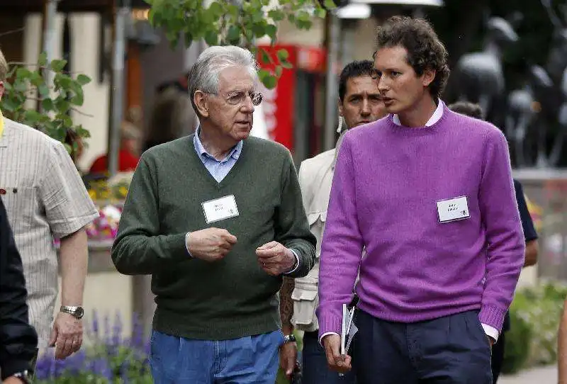 mario monti john elkann