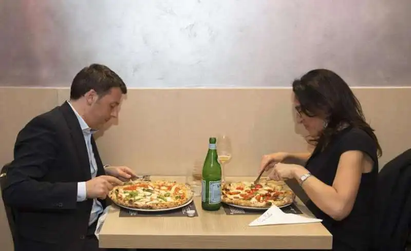 MATTEO RENZI E VALERIA VALENTE 