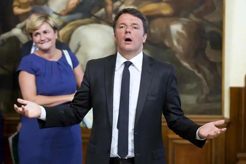 matteo renzi federica guidi