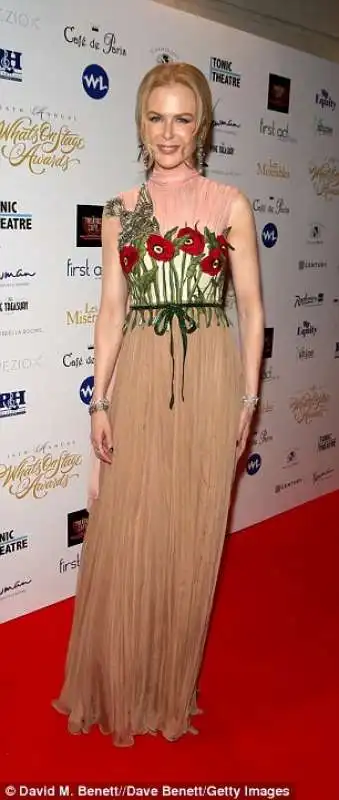  nicole kidman uccelli e fiori