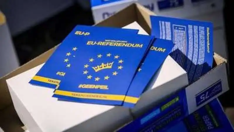 OLANDA - REFERENDUM SULL ACCORDO CON UCRAINA