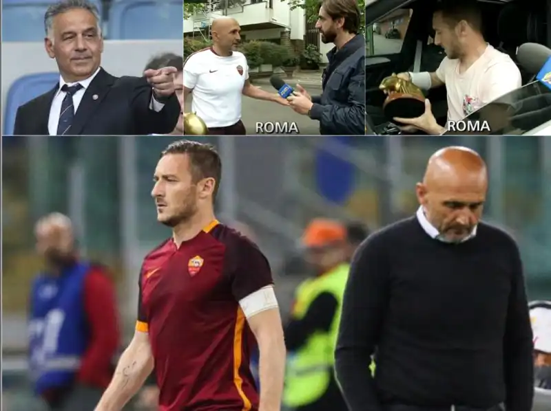 PALLOTTA TOTTI SPALLETTI