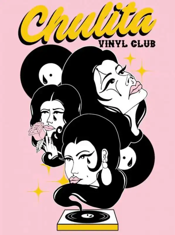 poster chulita vinyl club