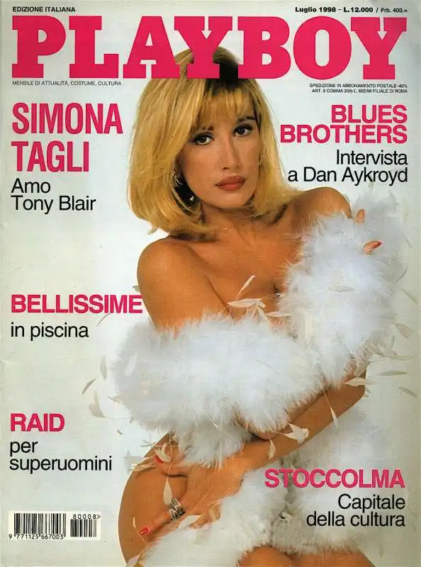 simona tagli playboy