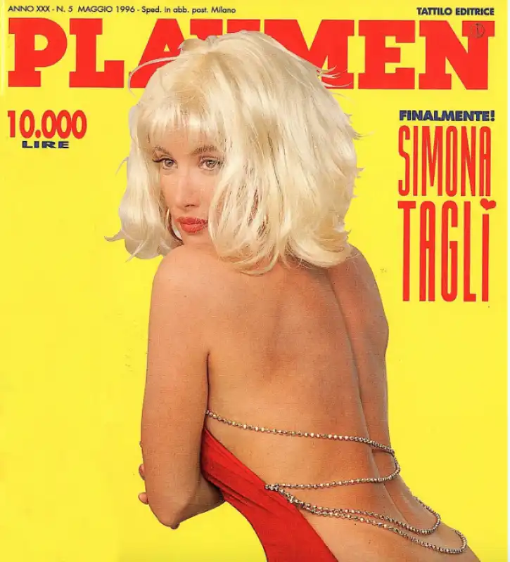 simona tagli playmen