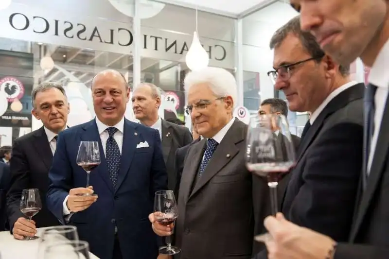 ZAIA E MATTARELLA A VINITALY