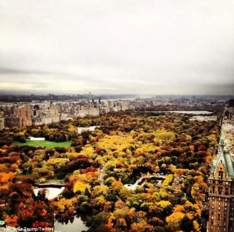 autunno a new york by melania trump