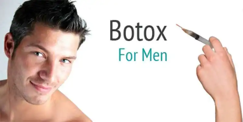 botox per uomini