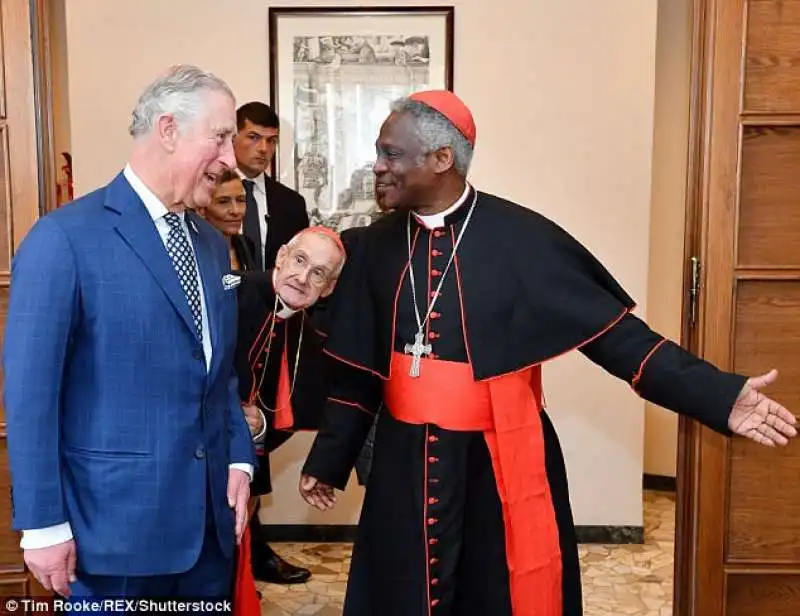 carlo con i cardinali tauran e turkson