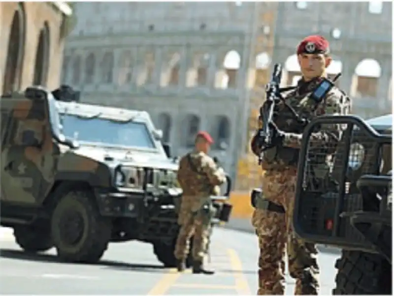 CENTRO DI ROMA MILITARI