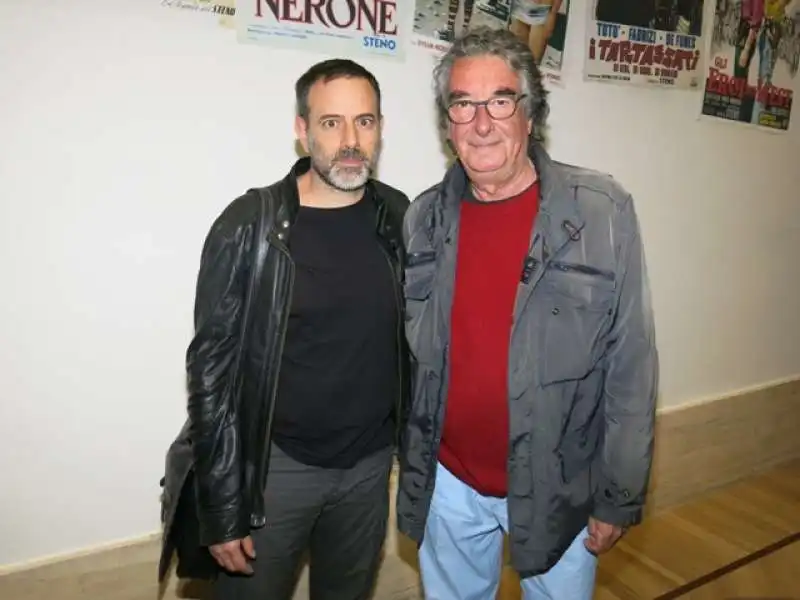 fausto brizzi con neri parenti foto andrea arriga