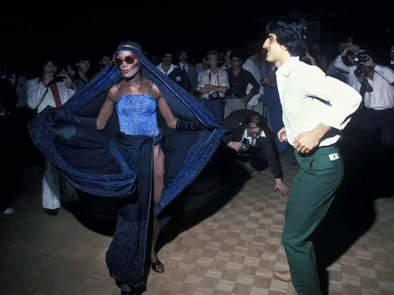 grace jones, studio 54. new york city, 1978