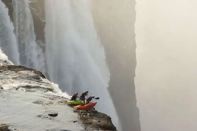 kayakisti in zambia