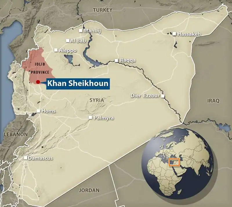 la provincia di idlib in siria