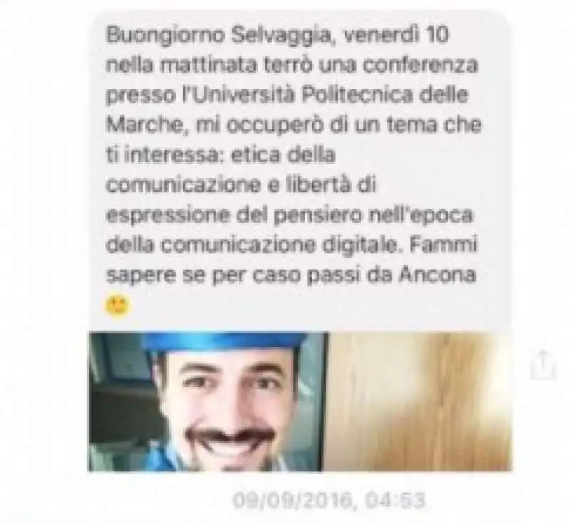 le piacionate del prof guido saraceni verso selvaggia lucarelli 