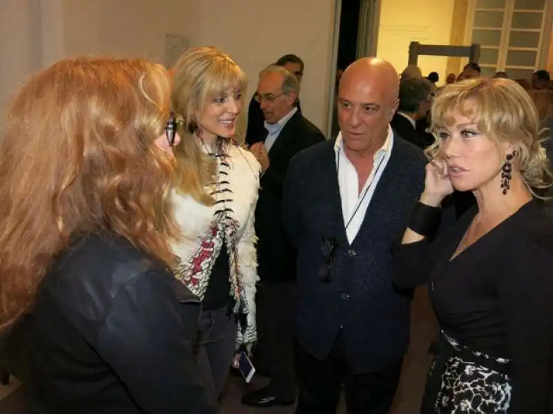 marla maples, stefano dominella, nancy brilli foto andrea arriga