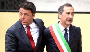 matteo renzi beppe sala