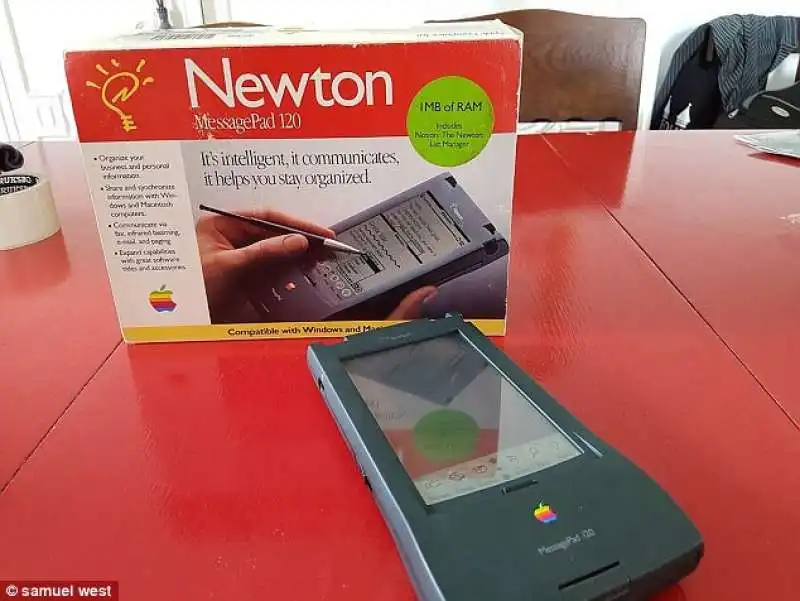 messagge pad newton