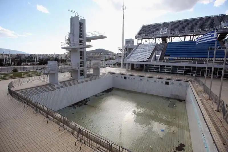 olimpiadi  atene   abbandono