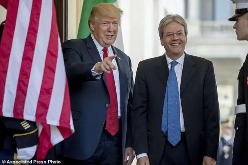 paolo gentiloni  donald   trump