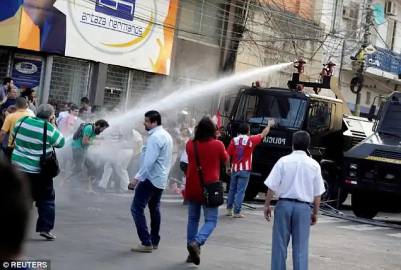 proteste in paraguay  1