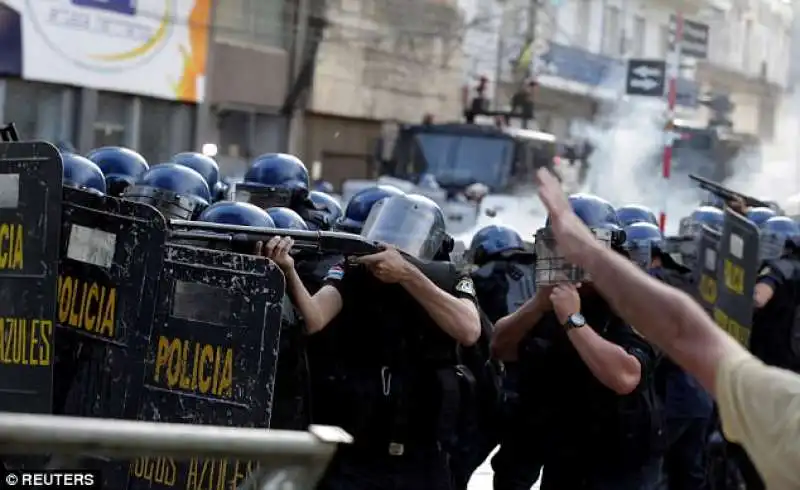 proteste in paraguay  7