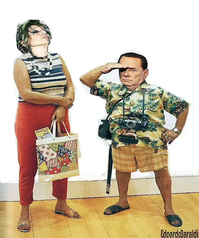 SILVIO E MARINA BERLUSCONI