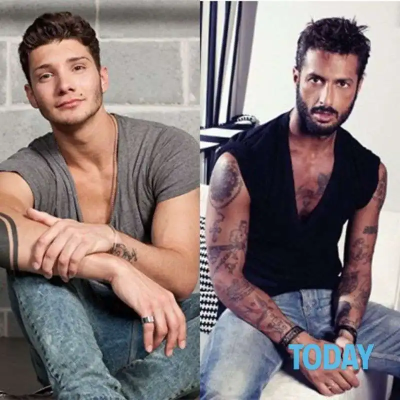 stefano de martino e fabrizio corona   