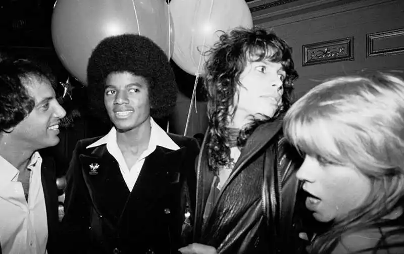 steve rubell, michael jackson, steven tyler oe cherrie currie allo studio 5, new york city