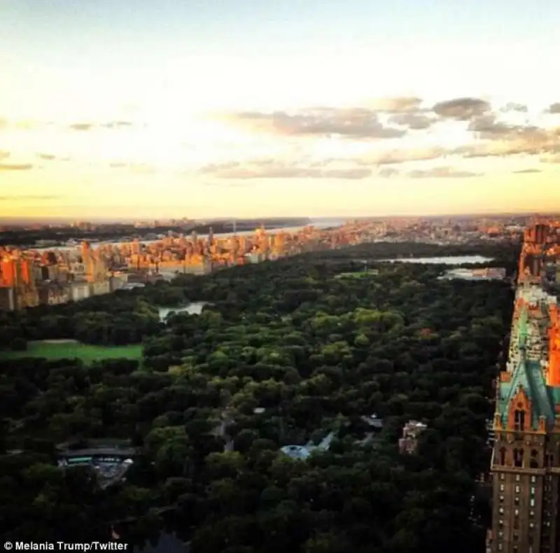 vista dalla trump tower by melania trump