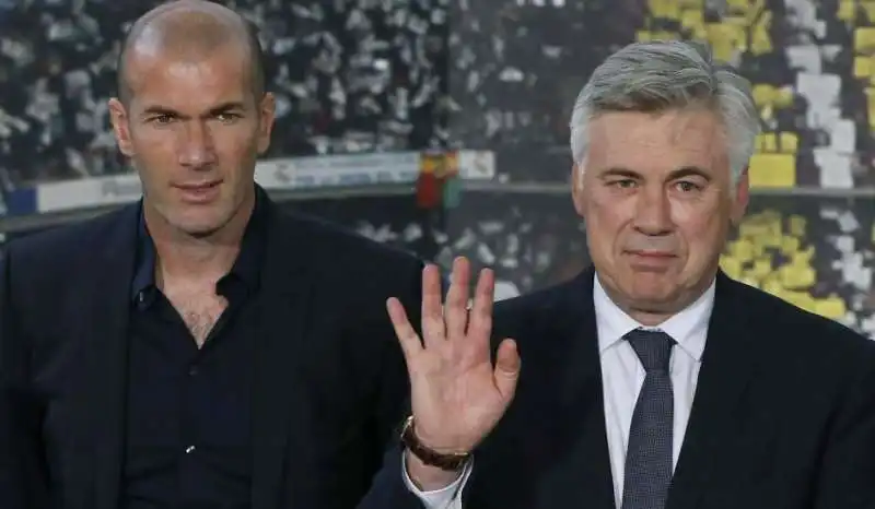 ZIDANE ANCELOTTI