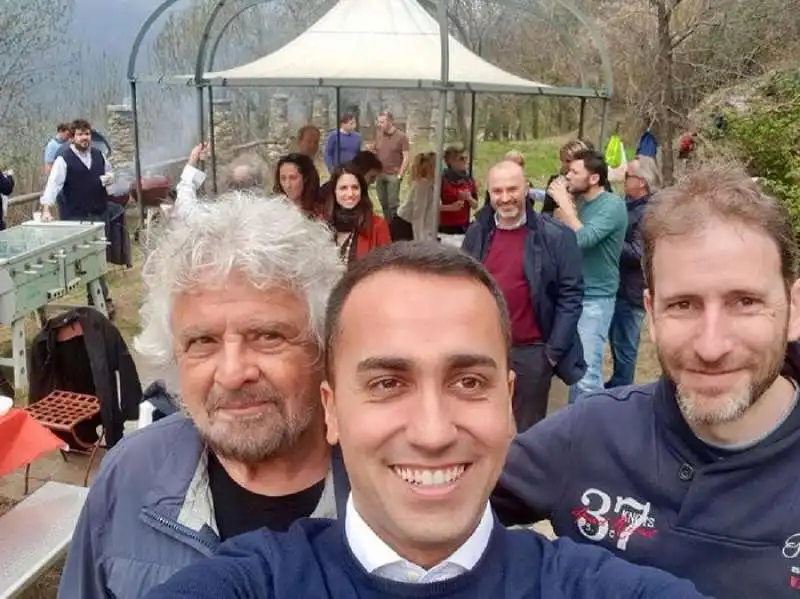 BEPPE GRILLO - DI MAIO - DAVIDE CASALEGGIO