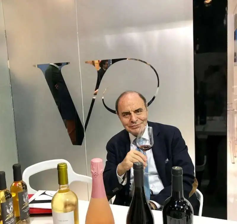 bruno vespa al vinitaly 