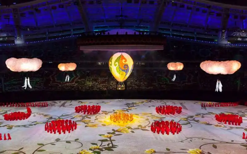 Cerimonia di chiusura Asian Games 2017 - Ashgabat