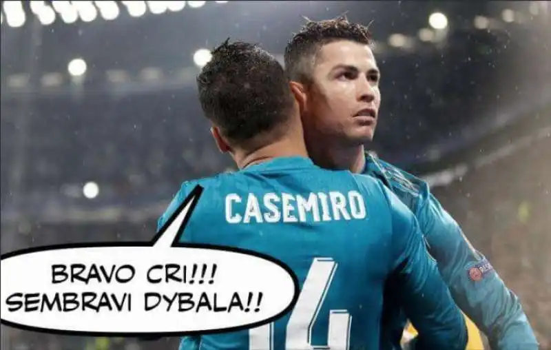 i meme dopo juventus real madrid    5