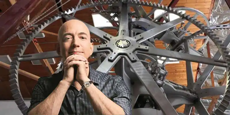 jeff bezos  millennium clock