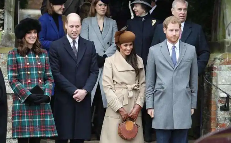 kate, william, meghan e harry