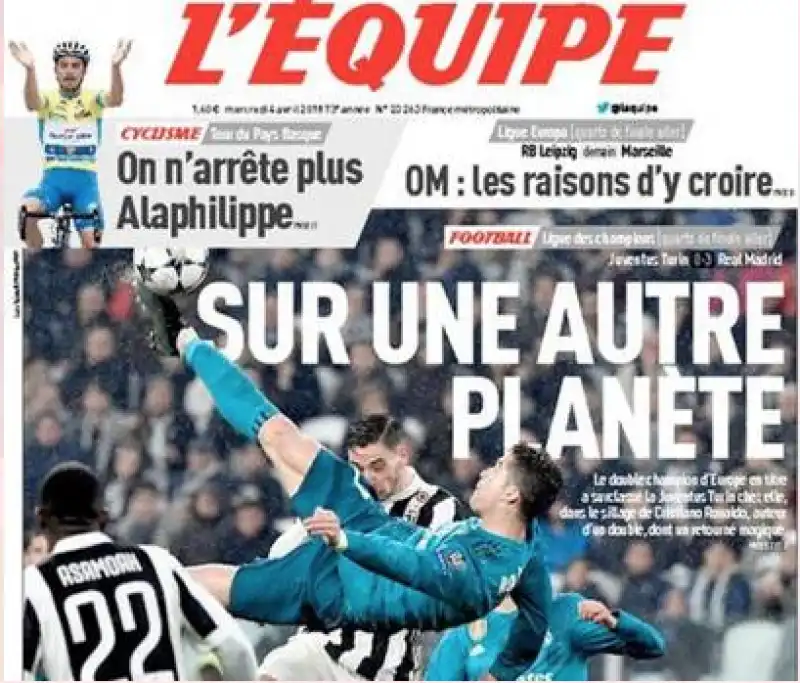 l'equipe cristiano ronaldo