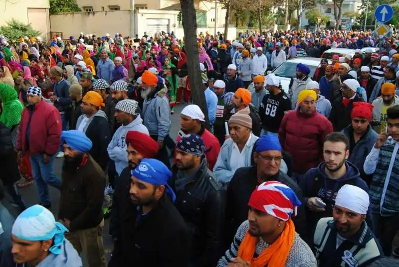 la protesta dei sikh 1