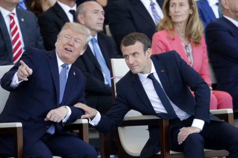 macron trump