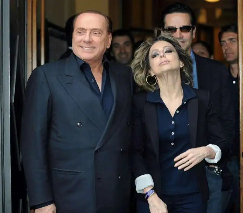 MARINA E SILVIO BERLUSCONI